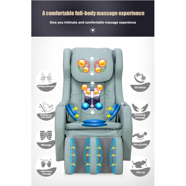 2d Zero Gravity Total Body Massage Chair Dolby Sound SAA Hypnotherapy