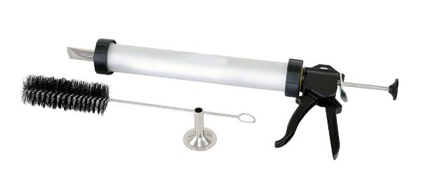 Heavy Duty Pro Level Meat Jerky Gun With 2 Nozzles  Aluminum BC-4995-15inches