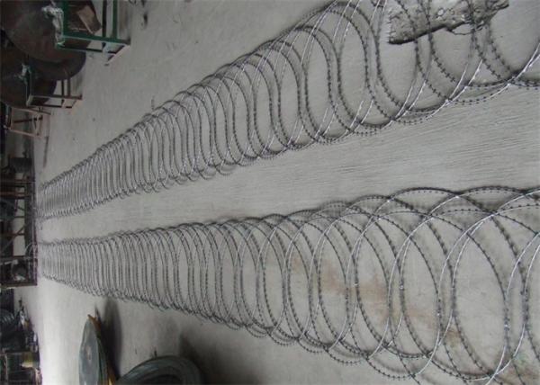 Galvanized Carbon Steel Powder Coated Stainless Steel Concertina Wire BTO-22 CBT-60 CBT-65