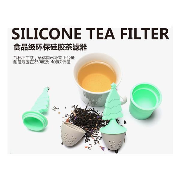 Christmas Tree Shaped Silicone Loose Leaf Tea Infuser 25g 11.5x5.5x5.5cm