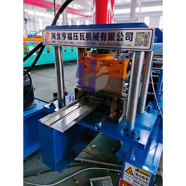 High Accuracy Cable Tray Roll Forming Machine Stable Reliable With Punch Press