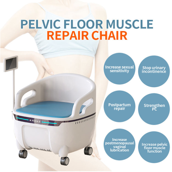 Non Invasive Painless Improve prostate Hi EMT EMS Pelvic Floor Muscle Rehabilitation Chair