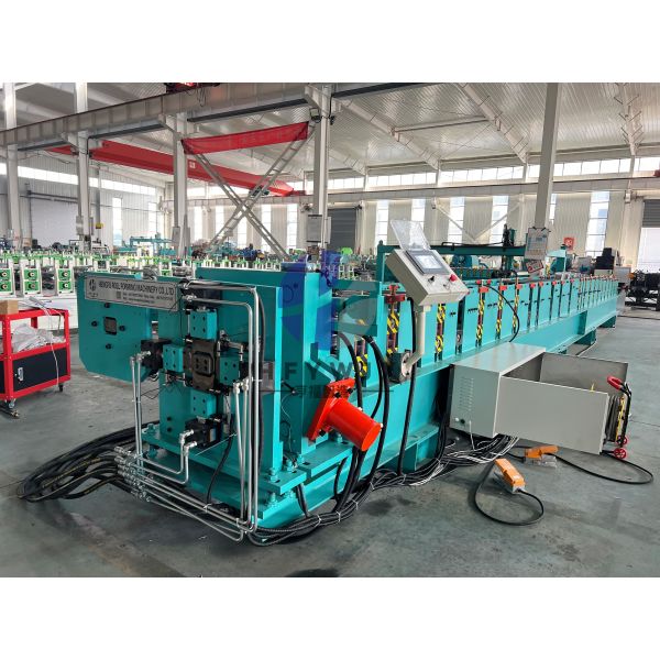 Automatic Downspout Roll Forming Machine For Square & Round Rainwater Pipes