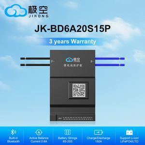 Jikong BMS Jk-Bd6a20s15p Active Balance BMS 8s-20s Smart BMS 150A LiFePO4 Li-ion Lto Battery