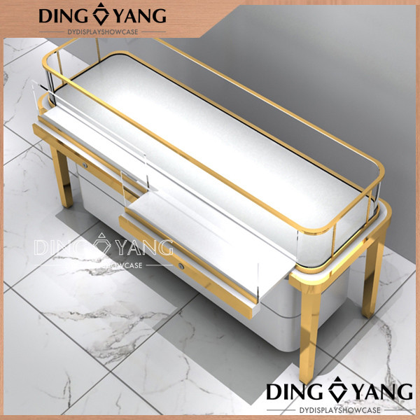 Полностью закрываемые витрины OEM глянцевых ювелирных магазинов