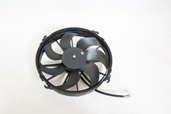 2800RPM Speed Carrier Condenser Fan Motor , 12V Blower Fan With Blowing Blades