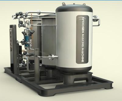 Funcionamiento automático del sistema de generador del nitrógeno del PSA del neumático de la pureza elevada