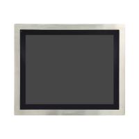 Moniteur LCD industriel en acier inoxydable de 17 pouces et 1000 nits avec écran tactile capacitif à 10 points