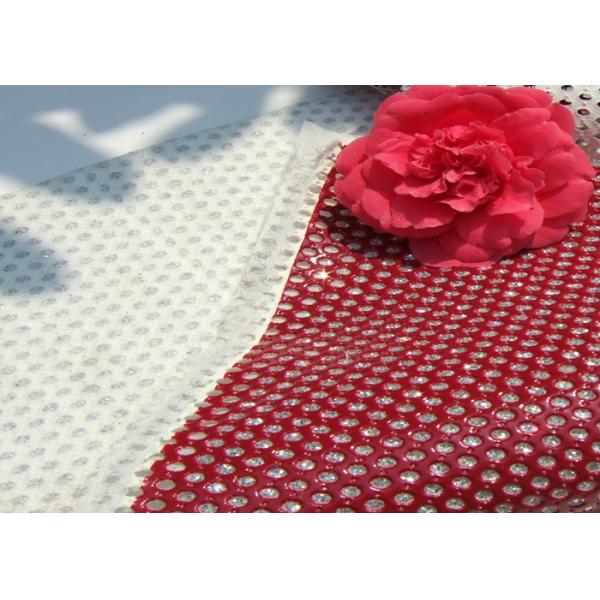 Good Handfeeling Perforated Leather Material Fabric Customized Color
