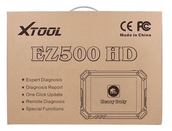 XTOOL EZ500 HD Heavy Duty Truck Diagnsotic Tool Full System Diagnosis