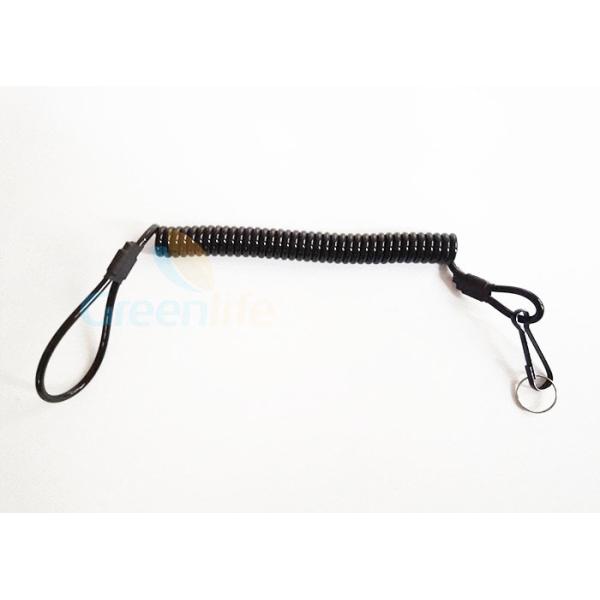 High Strength Pistol Bungee Coil Lanyard