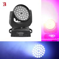 4in1 Rgbw Zoom Led 36pcs X 10w Moving Head Wash Light para iluminación de eventos profesionales