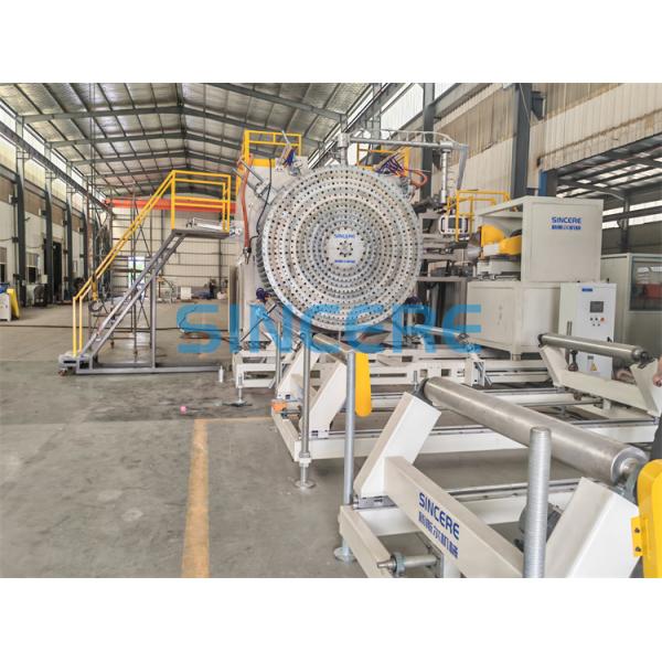 HDPE Hollow Wall Corrugated Spiral Pipe machine Plastic Manhole Tube Making Machine