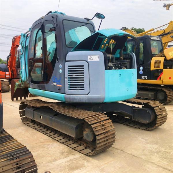 ISUZU Engine Used Kobelco Excavators SK70SR SK75 Komatsu 6ton/7ton Small Digging Machinery