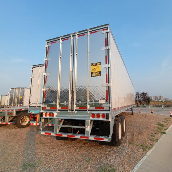 Murs d'isolation en aluminium composite pour semi-remorque Reefer de 45 pieds pour le marché américain