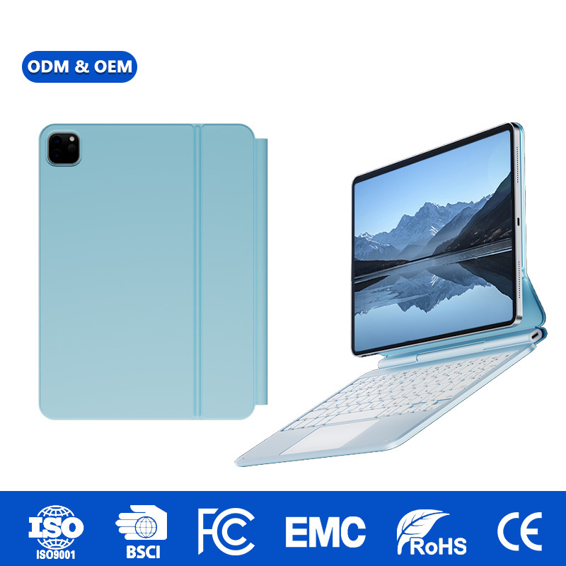 Laudtec Worldwide Delivery Aluminum Magnetic Keyboard for iPad 10th Gen and iPad 11th Gen OEM ODM Wireless Scissor Keyboard