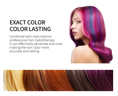Professional Salon Hair Color Cream 100ml Natural Permanent Mild Formula OEM Hair Dye Factory