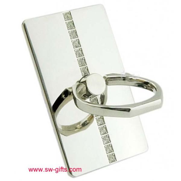 Luxury Crystals Diamond Finger Ring Holder Grip Your Mobile Phone Hand Holder Stand