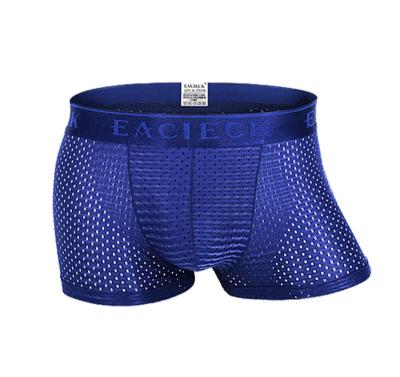 Cueca Boxer Masculina 3xl Clássica Plus Size Cintura Média Ultrafina Ice Fiber Mesh Cueca Cueca