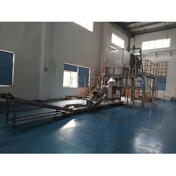 NPK Bulk Blending Fertilizer Production Plant with PLC Control System, 5-7 Tons Per Hour, and Customizable Formulations