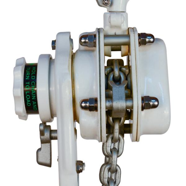 Téléchargeur à chaîne résistant à la corrosion en acier inoxydable 1 tonne