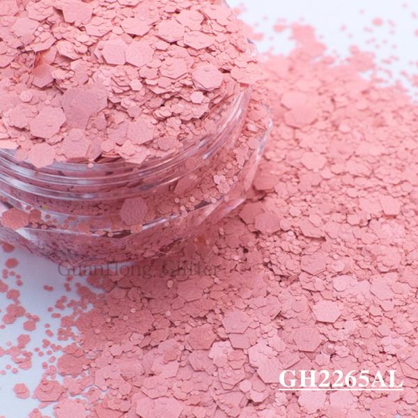 Matte Solvent Resistant Glitter Epoxy Chunky Mix For Nail Arts Decorations