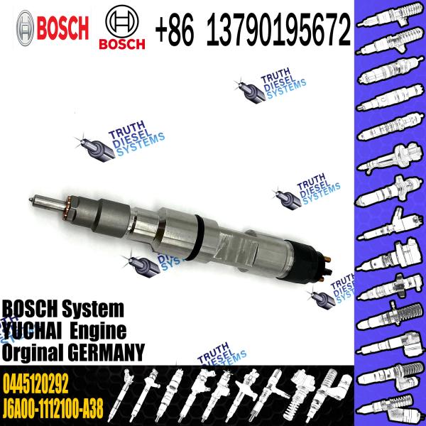 0445120292 diesel fuel injector for sale for YUCHAI POWER YC4FE diesel engine DLLA148P1688