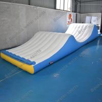 ponte inflável do jogo da água de encerado do PVC de 0.9mm para o lago