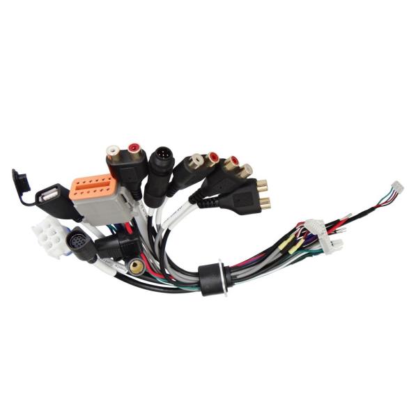 Сборка кабеля ISO для электрической проводки 9 ядер Mini DIN 9 Pin