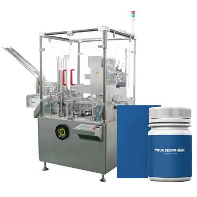 Vertical Erecting Automatic Carton Box Packing Machine Mini Sachet For Tea Bag