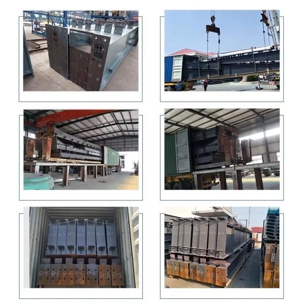 Workshop Steel Structure Building , Industrial Steel Warehouse Construction