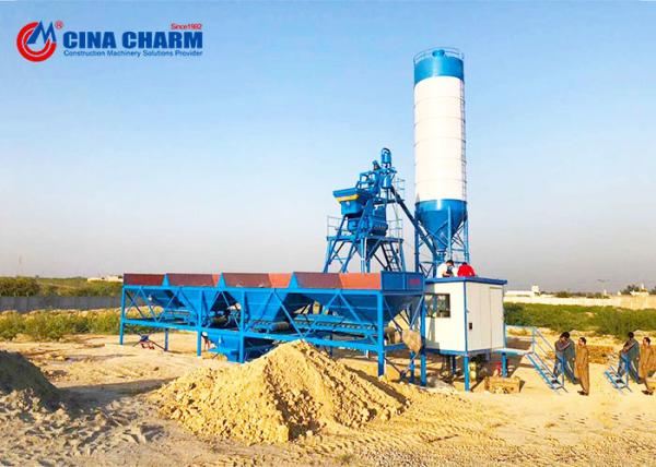 25m3 Concrete Mixing Plant Silo 50t Concrete Batching Systems