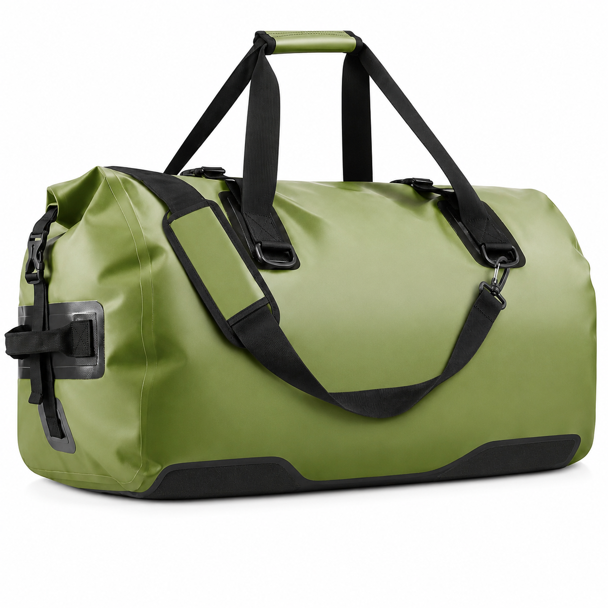 Waterproof Dry Duffel Bag 40L/60L/80L, Roll Top Travel Gear Bag with Shoulder