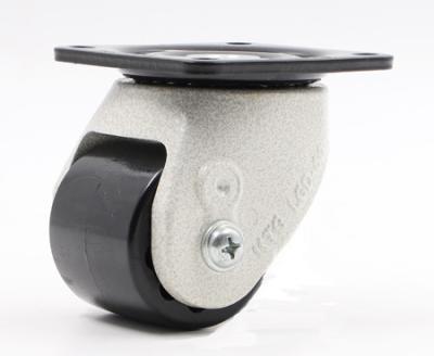 Rotating Bearing 3in Industrial Swivel Casters wheels 670kg With Flange Brake