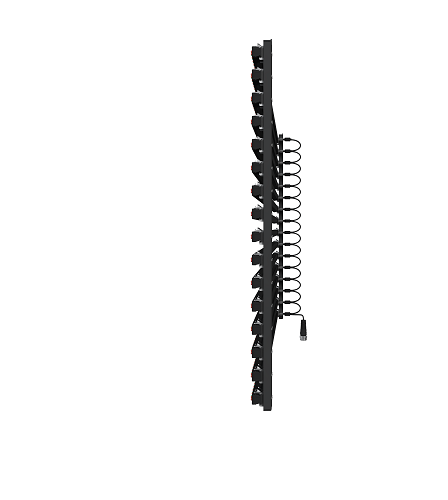 P31.25X31.25  2r2g2b Digital Signs Video Wall High Transparency Light Weight Transparent Screen