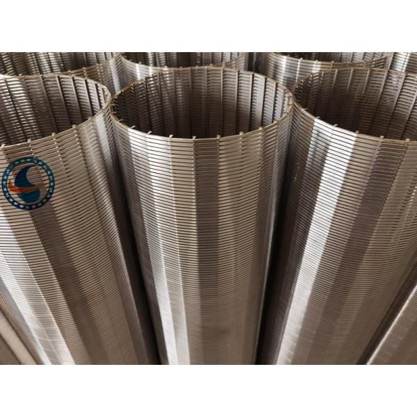 Ce Stainless Steel 316l Profile Wedge Wire Screen Pipe