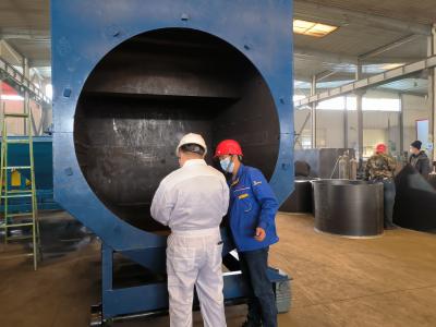 1.5-3.7mm 3 camadas de revestimento de tubos de tiro máquina de jato controle PLC
