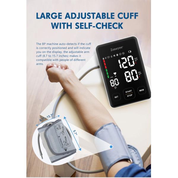 Портативное предплечье монитора кровяного давления цифров BP машины прибора кровяного давления для медицинских служб домочадца