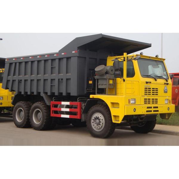 SINOTRUK HOWO 420 Hp Heavy Duty Dump Truck / Mining Dump Truck 70 Ton Loading Capacity