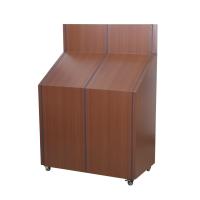 Texture en bois antidéflagrante de PVDF ACP, panneau composé en aluminium de modèle en bois de PE