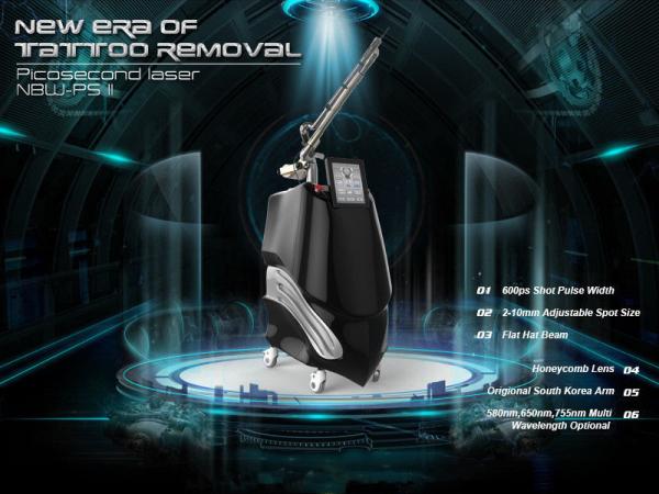 Professional 600ps Picosure Nd Yag Laser Parts Modules Dark Skin Tattoo Remover Skin Lifting Picosecond Laser