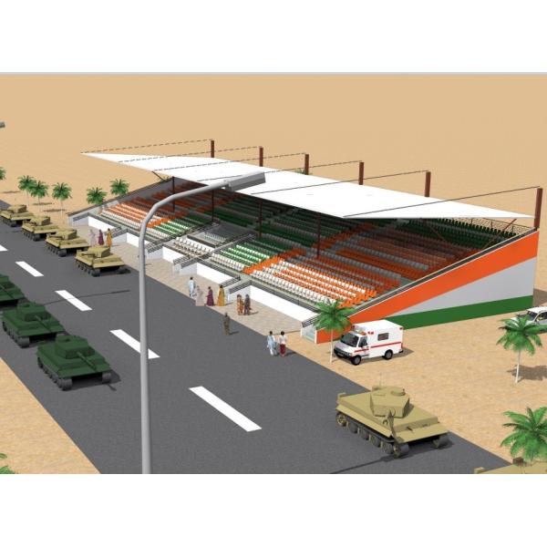 Strong Precast Steel Structure Hanger , Durable Pre Engineered Building Structure