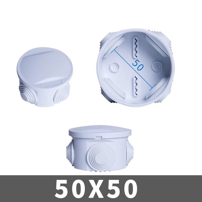 отверстие распределительной коробки ABS 50x50mm электронное с коробкой резинового затвора загерметизированной пылезащитной