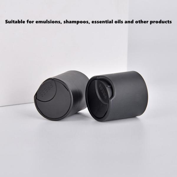 20mm 24mm 28mm Plastic Bottles Disc Top Caps And Lids For Shampoo Bottles