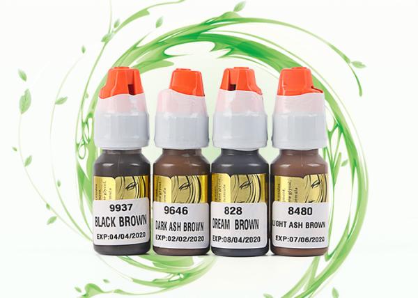 Slant Oily Semi Permanent Makeup Pigments For Scalp , Areola