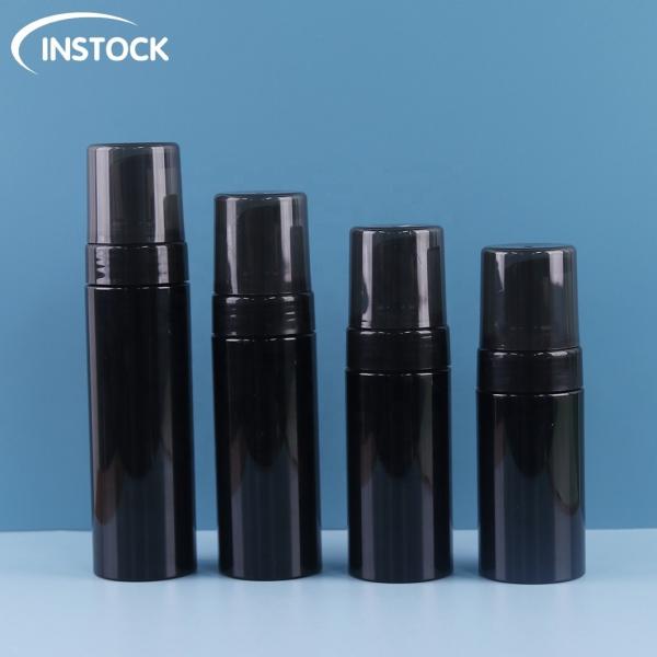 Frosted Foam Pump Bottle 100ml-250ml PET Plastic Foaming Facial Cleanser Bottle