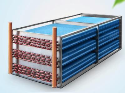 Copper Tube Aluminum Fin Tub Heat Exchanger , Home Portable AC Heat Exchanger