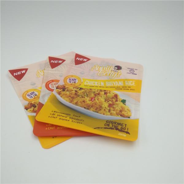 Glossy Colorful Plastic Pouches Packaging , Snack Food Packaging Bags For Chips
