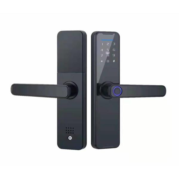 指紋パスワード電磁石ロック理性的なTuya 300ma 4.5V