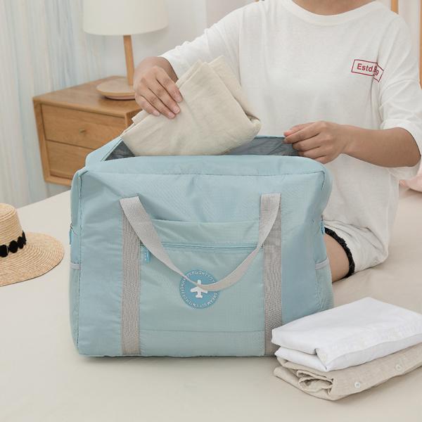 Custom Design Womens Large Gym Bags Fashionable Hand Polyester Trave Bags